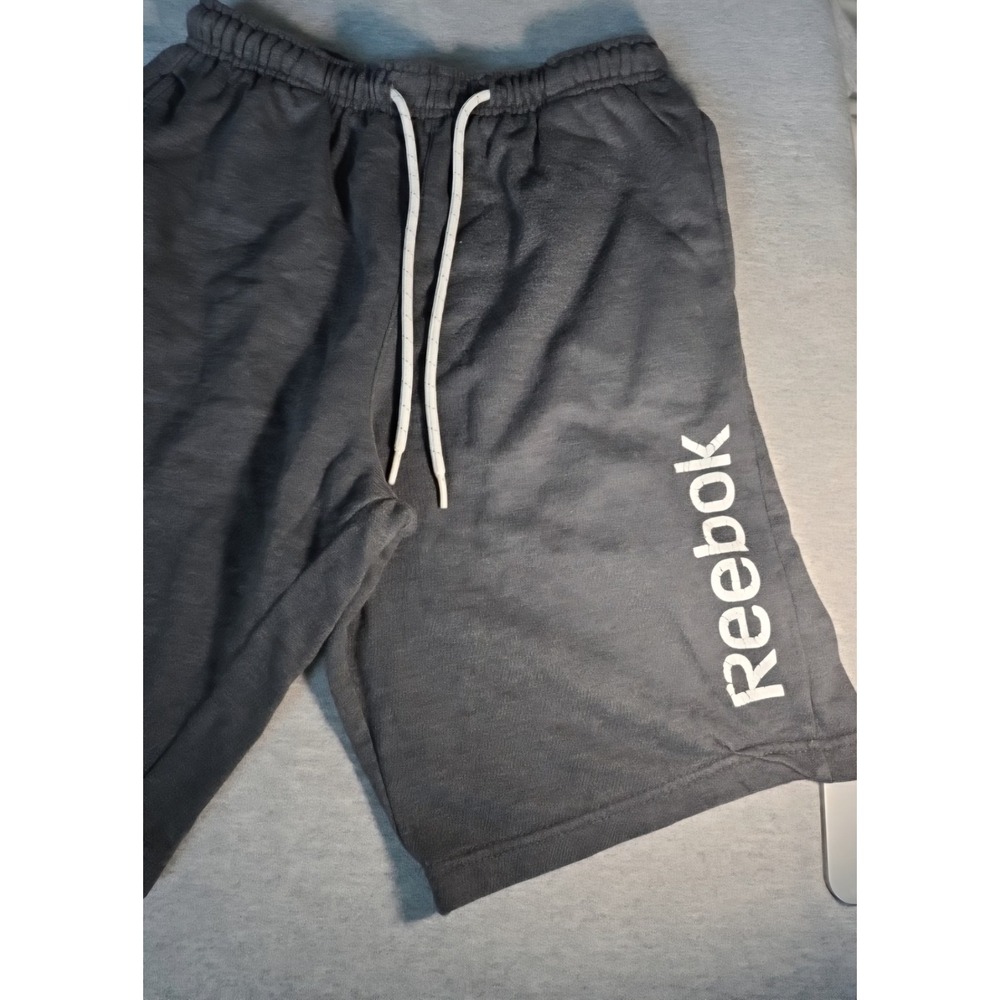 Reebok Men's Cotton Shorts, Size Small Drawstring